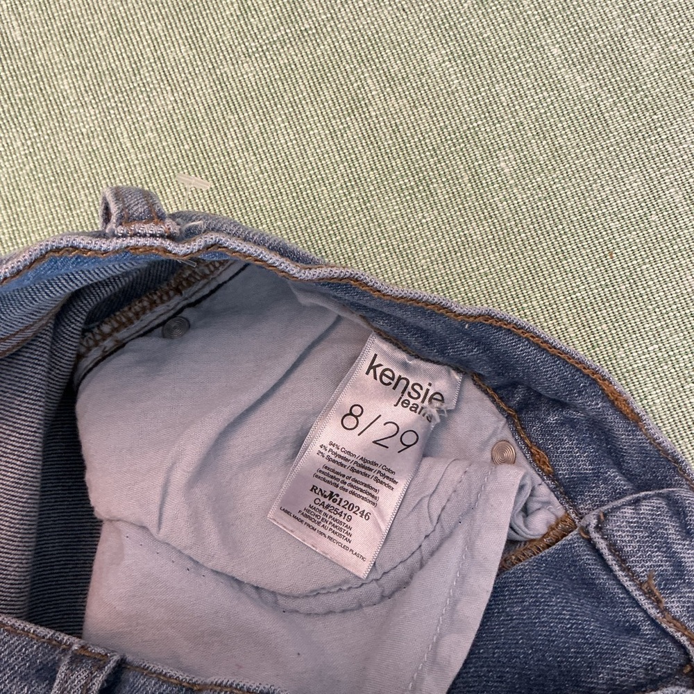 Kensie Tessa High Rise Bootcut Jeans Light Wash Size 8/29 - Picture 5 of 10
